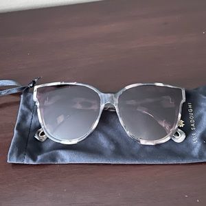 New without tags Lele Sadoughi tortoise Brooklyn sunglasses cat eye